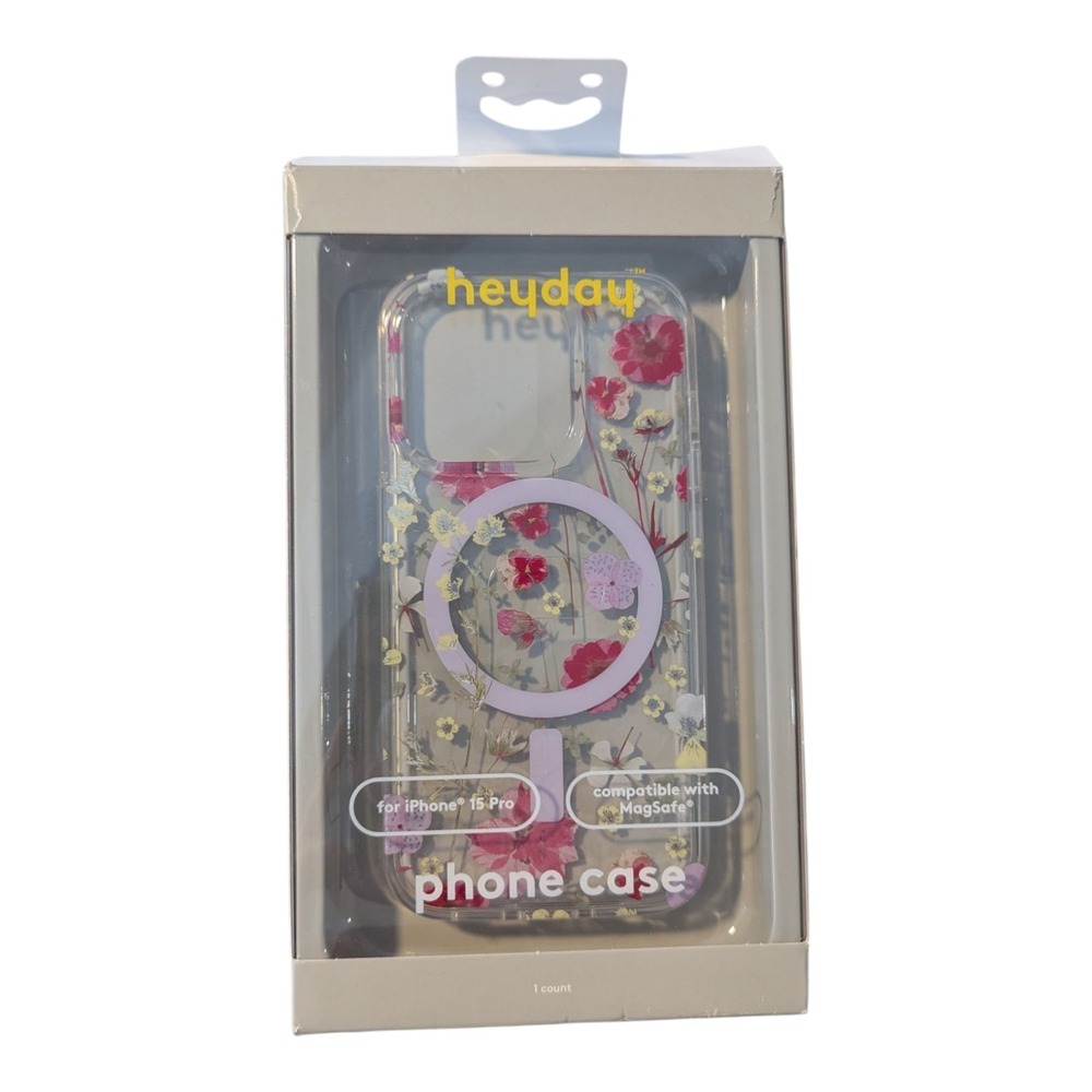 C2. Heyday MagSafe Case For Apple iPhone 15 Pro - Multicolor Floral